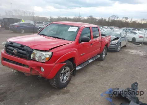 2005 Toyota Tacoma Base V6 z USA, uszkodzony, nr VIN 5TELU42N45Z104273